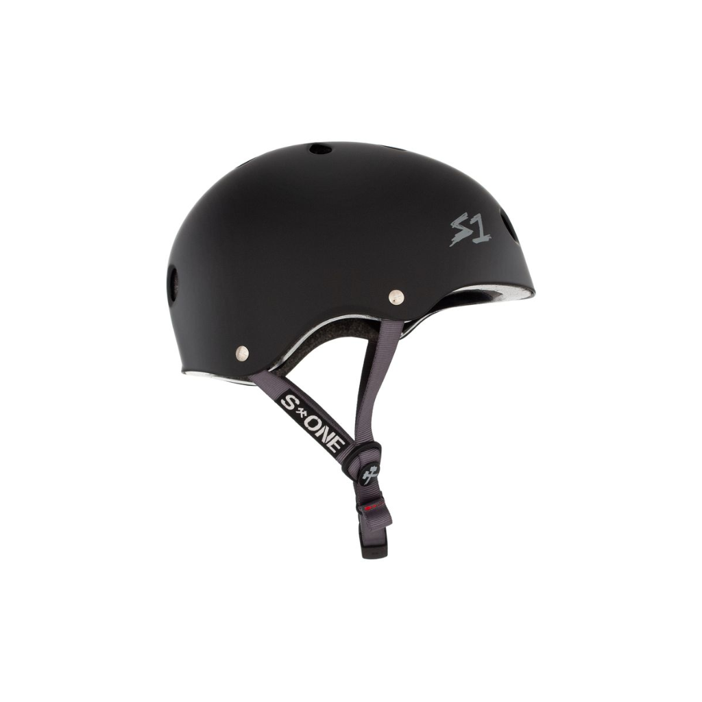 Black Matte w/ Grey Straps