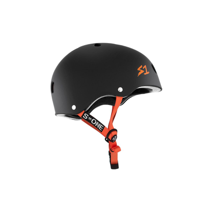 Black Matte w/ Orange Straps