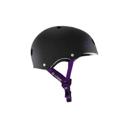 Black Matte w/ Purple Straps