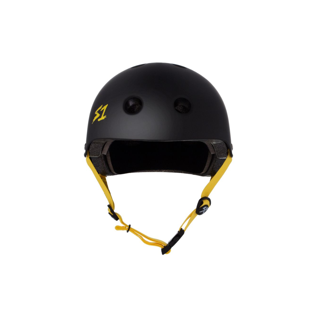 Black Matte w/ Yellow Straps