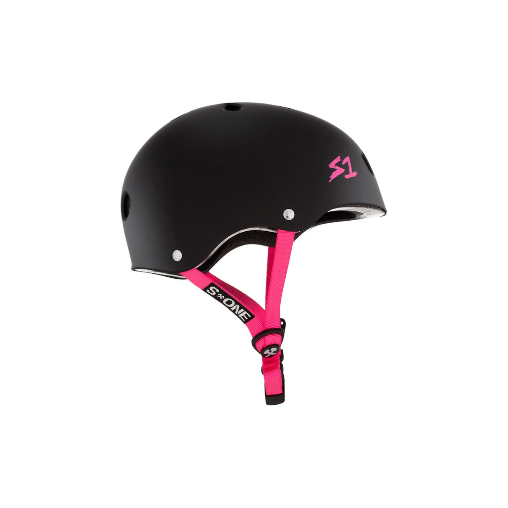 Black Matte w/ Pink Straps