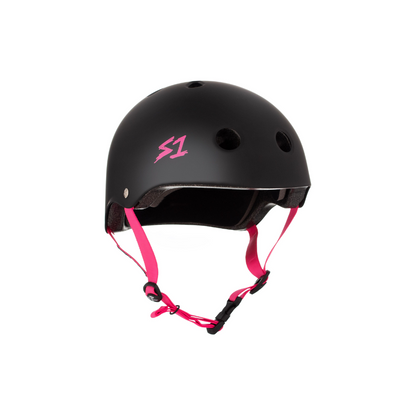 Black Matte w/ Pink Straps