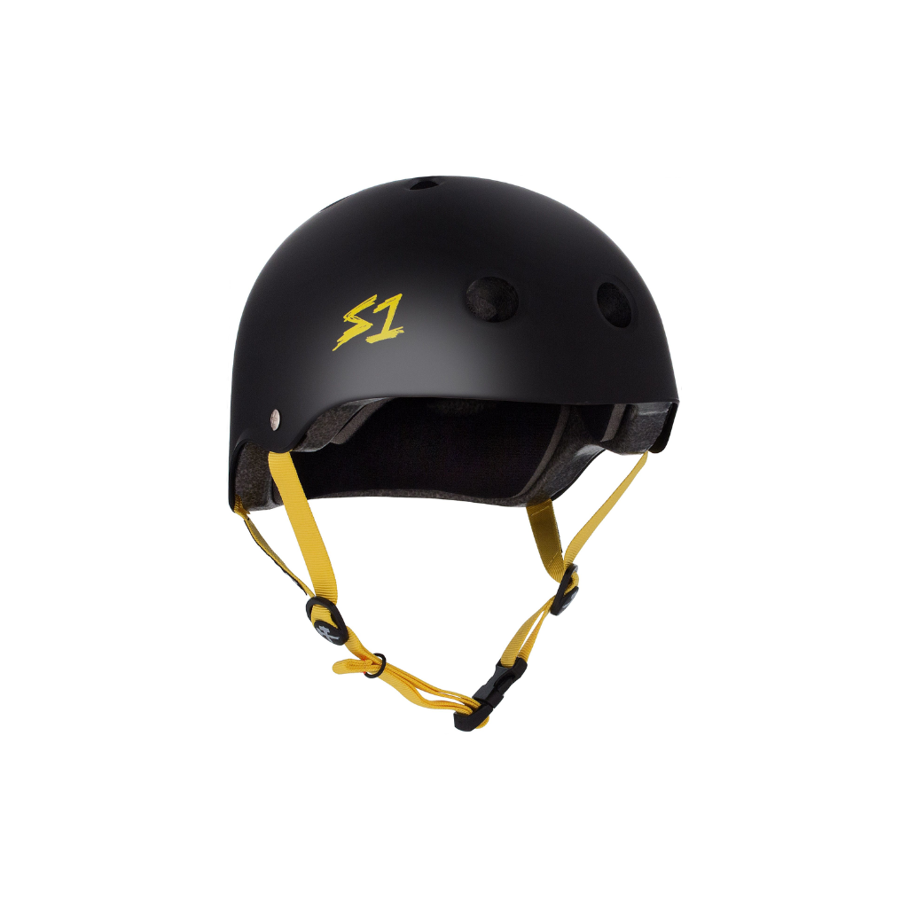 Black Matte w/ Yellow Straps