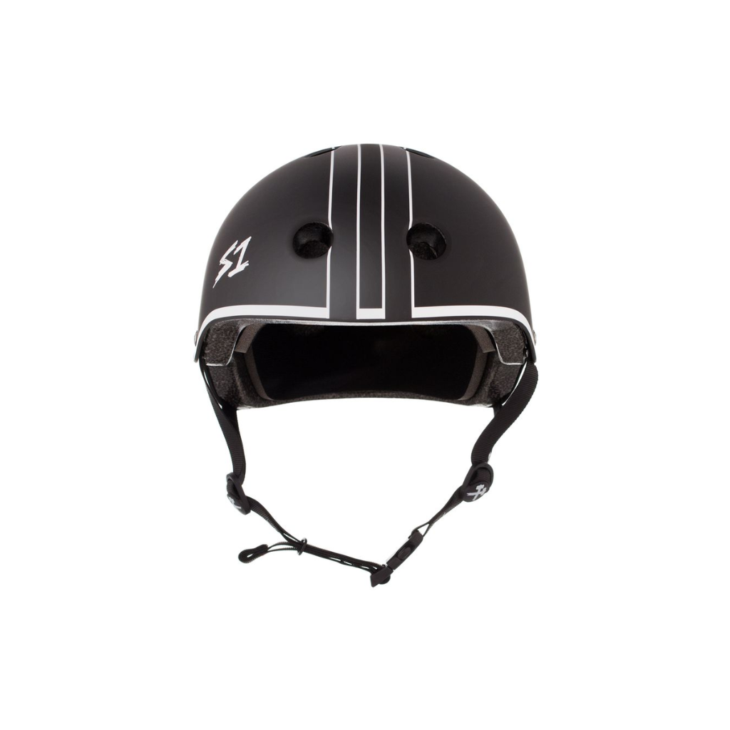 GAVO / Black Gloss White Outline 