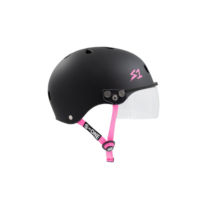 Black Matte w/ Pink Straps