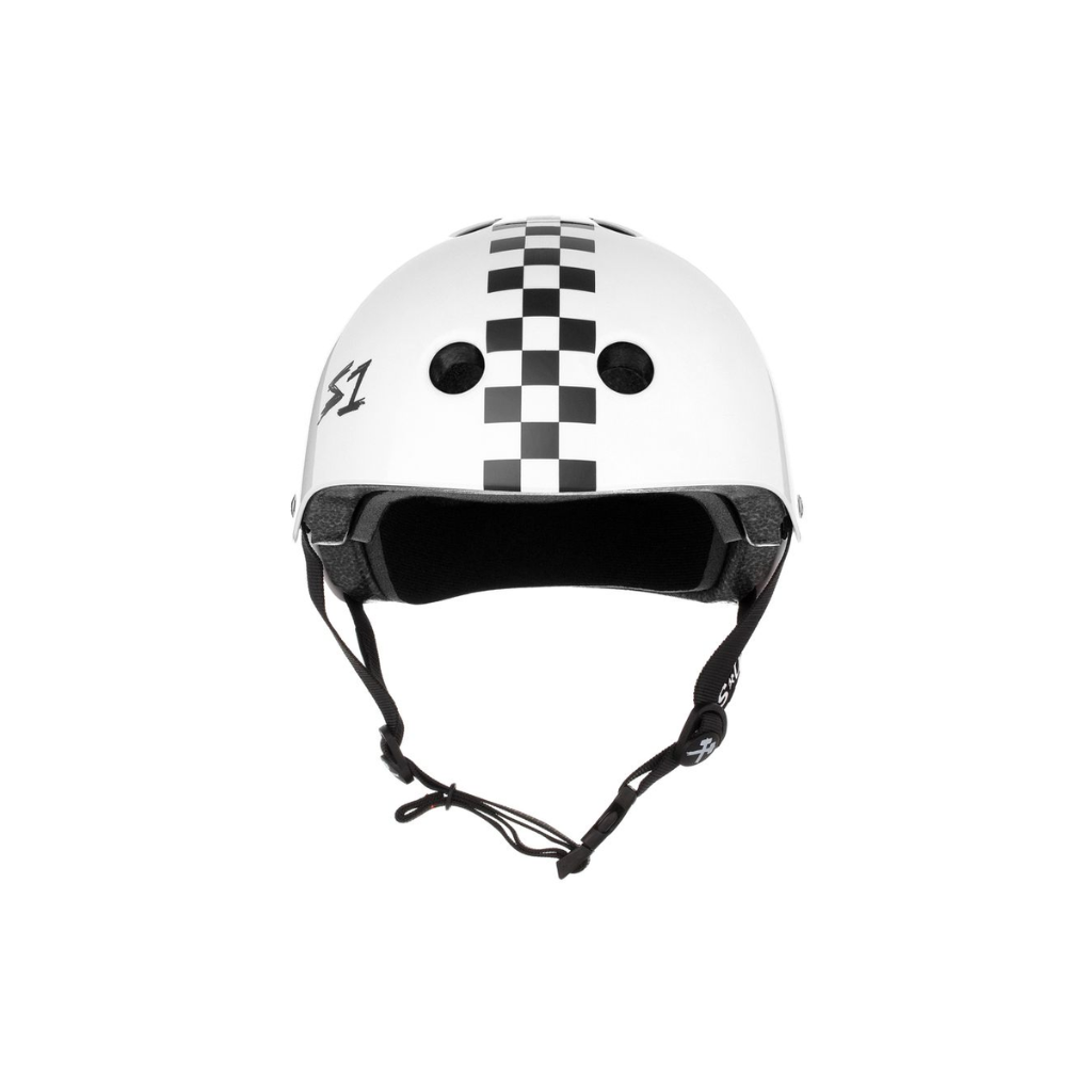 White Gloss w/ Checkers