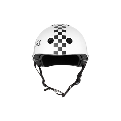 White Gloss w/ Checkers