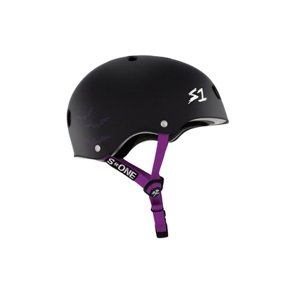 Minna Stess / Black Matte Purple Straps Bats