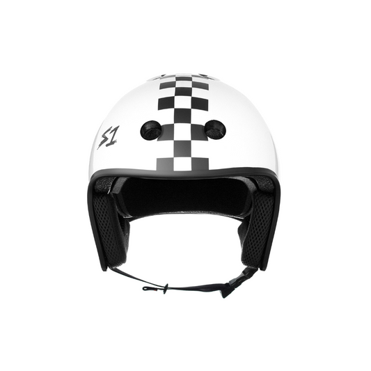 White Gloss w/ Checkers 