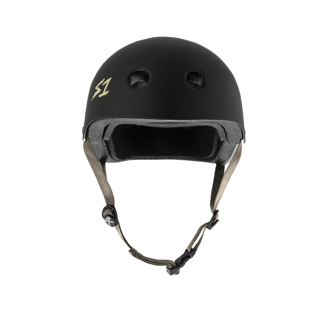 Black Matte w/ Tan Straps