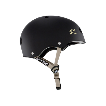 Black Matte w/ Tan Straps