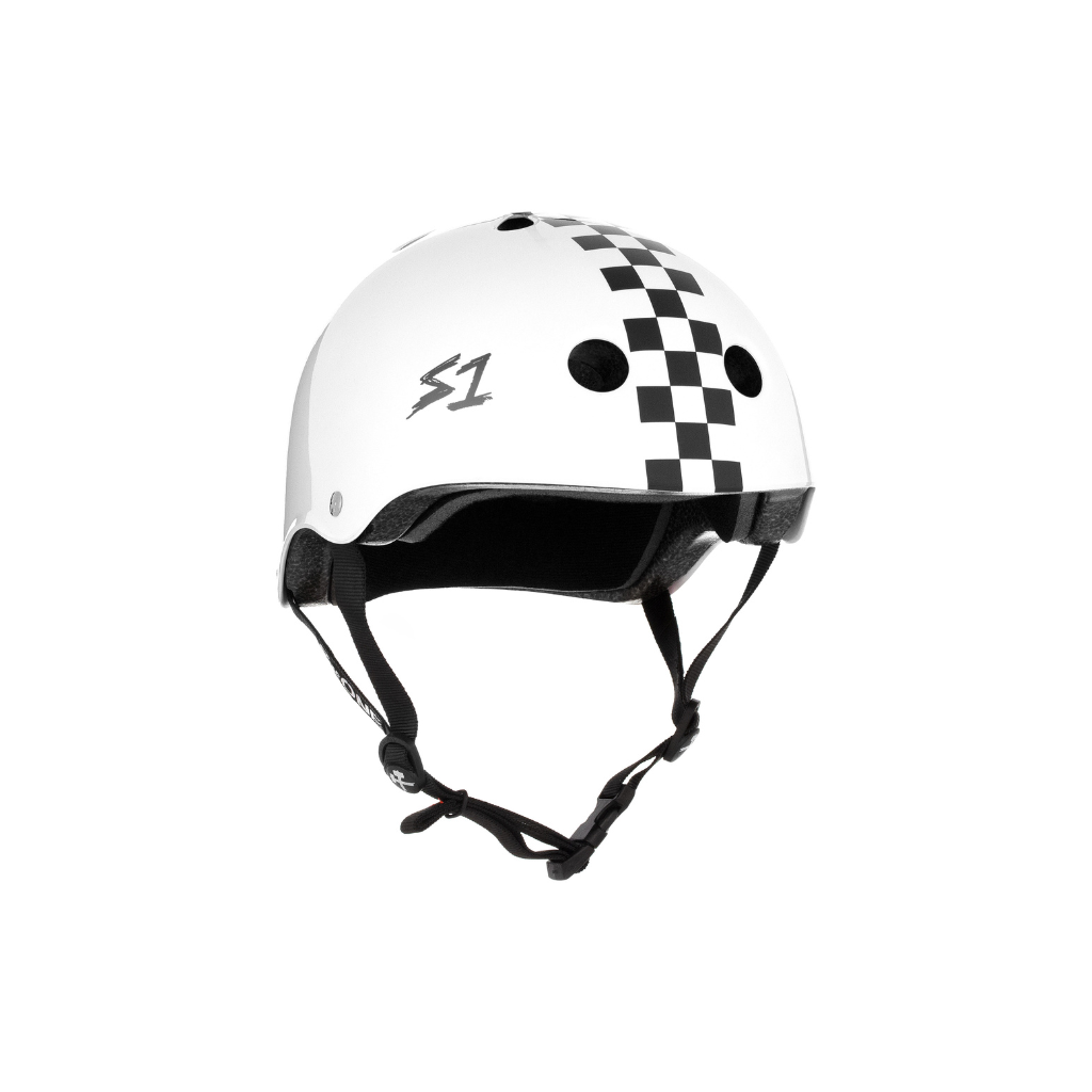 White Gloss w/ Checkers
