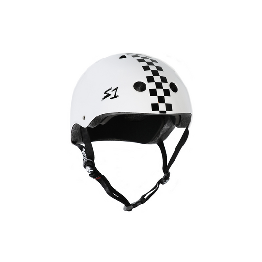 White Gloss w/ Checkers